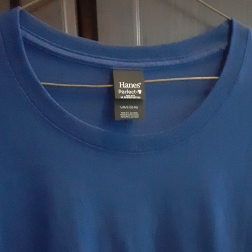Women's Blue T-Shirt - Picture 8 of 8